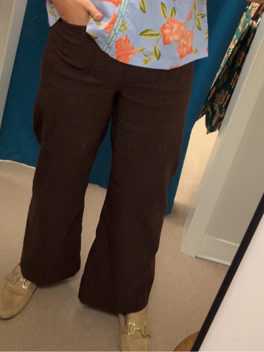 Anthropologie The Colette Magic Fabric Full-LengthPants by Maeve